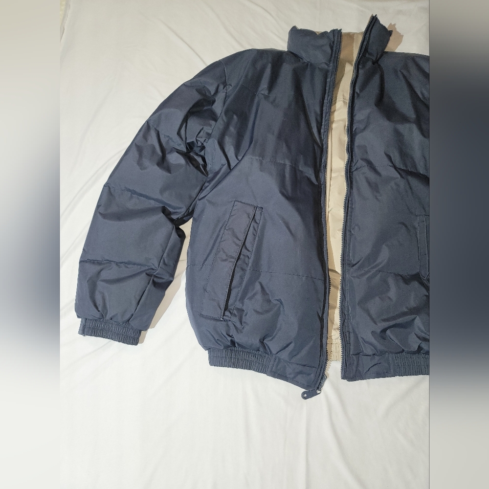 Men's Navy Blue Jacket - Picture 2 of 9